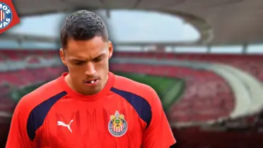 Óscar Whalley en Chivas (Fuente: MEXSPORT)
