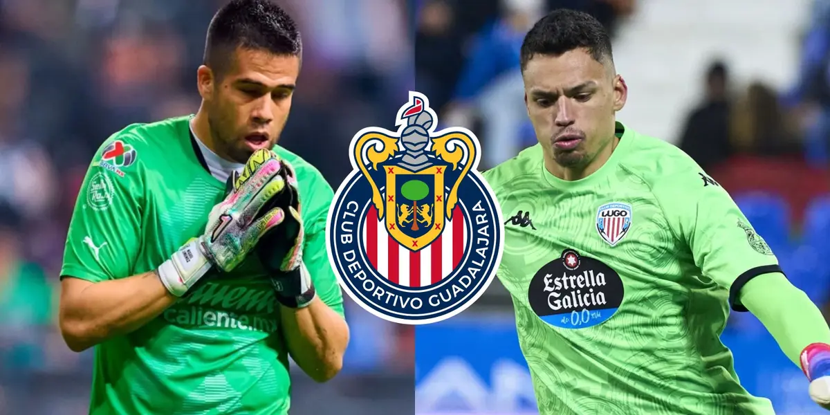 Óscar Whalley no sería la única novedad en el arco de Chivas, Miguel Jiménez podría salir.