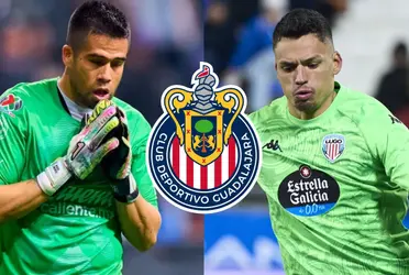 Óscar Whalley no sería la única novedad en el arco de Chivas, Miguel Jiménez podría salir.