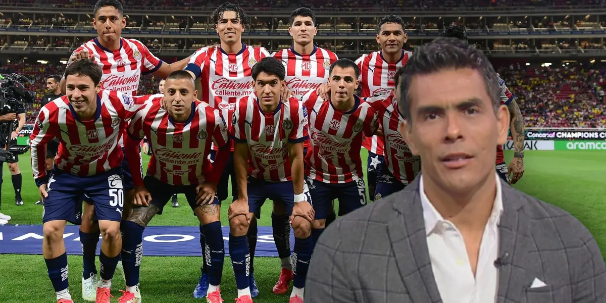 Osvaldo Sánchez y jugadores de Chivas / Foto: MEXSPORT
