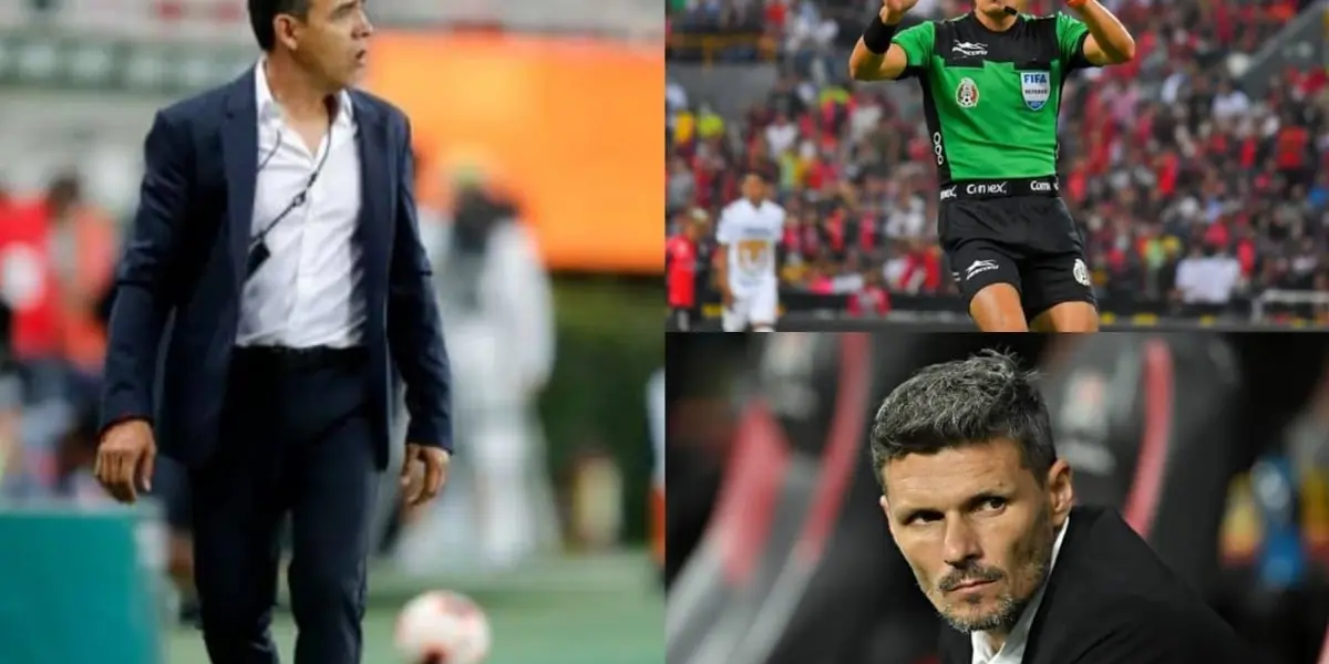 Pachuca empató y casi le ganó al América, pero estos se quejan del arbitraje.