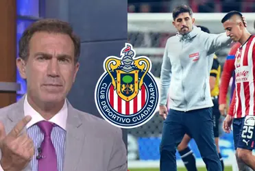 Para Francisco Gabriel De Anda el verdadero responsable tras la derrota de Chivas no fue Veljko Paunović.
