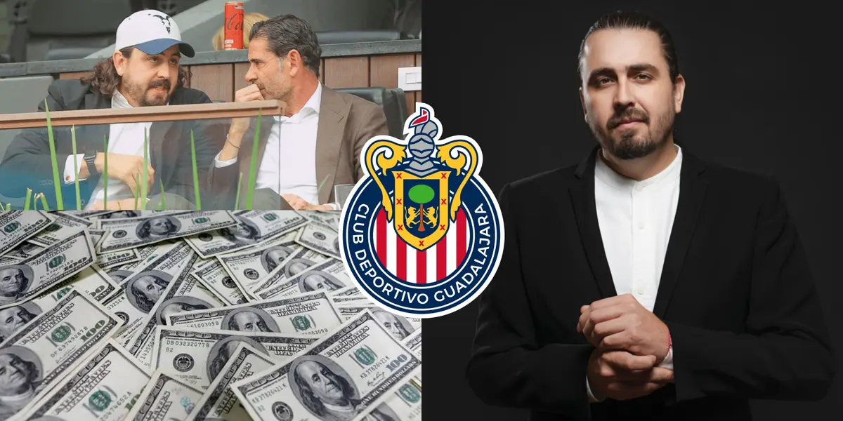 Para los que piensan que Chivas no tiene dinero, a esto asciende la fortuna de Amaury Vergara.