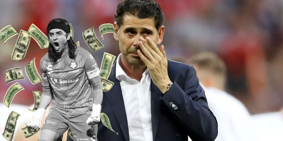 Parece que santos no aceptará un intercambio por Acevedo y Fernando Hierro tiene una opción más económica