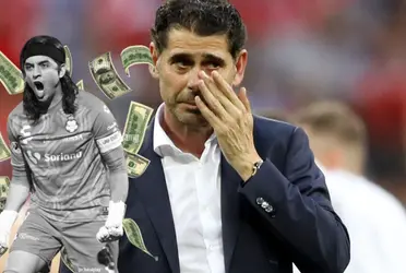 Parece que santos no aceptará un intercambio por Acevedo y Fernando Hierro tiene una opción más económica