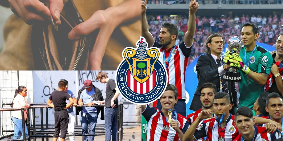Pasó de vender boletos afuera de los estadios a convertirse en campeón con Chivas.