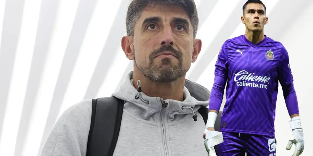 Pauno y el Tala Rangel en un partido con Chivas