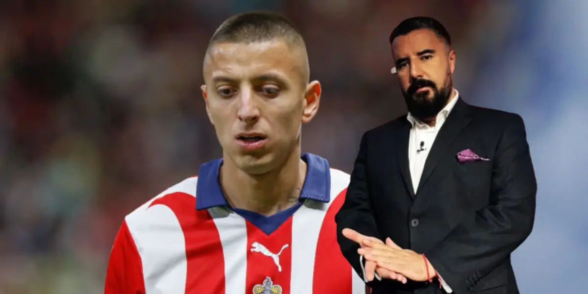 Piojo con Chivas y Álvaro Morales/ FOTO: X Chivas