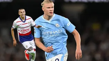 Piojo con la de Chivas junto a Halaand