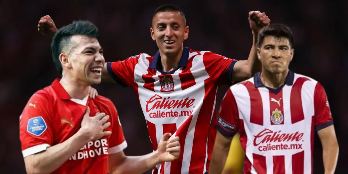 Piojo y Guti con la de Chivas y el Chucky Lozano