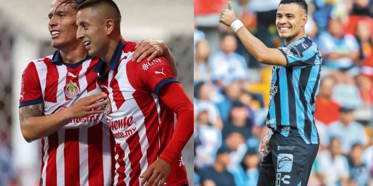 Piojo y Oso festejando y Barrera con Querétaro