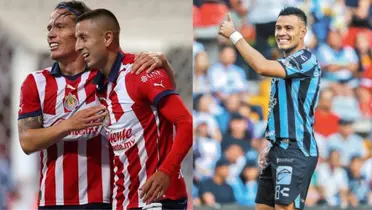 Piojo y Oso festejando y Barrera con Querétaro