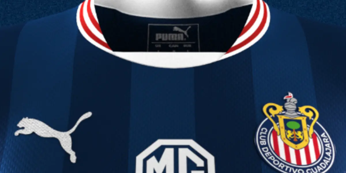 Playera de las Chivas de Guadalajara en color Azul