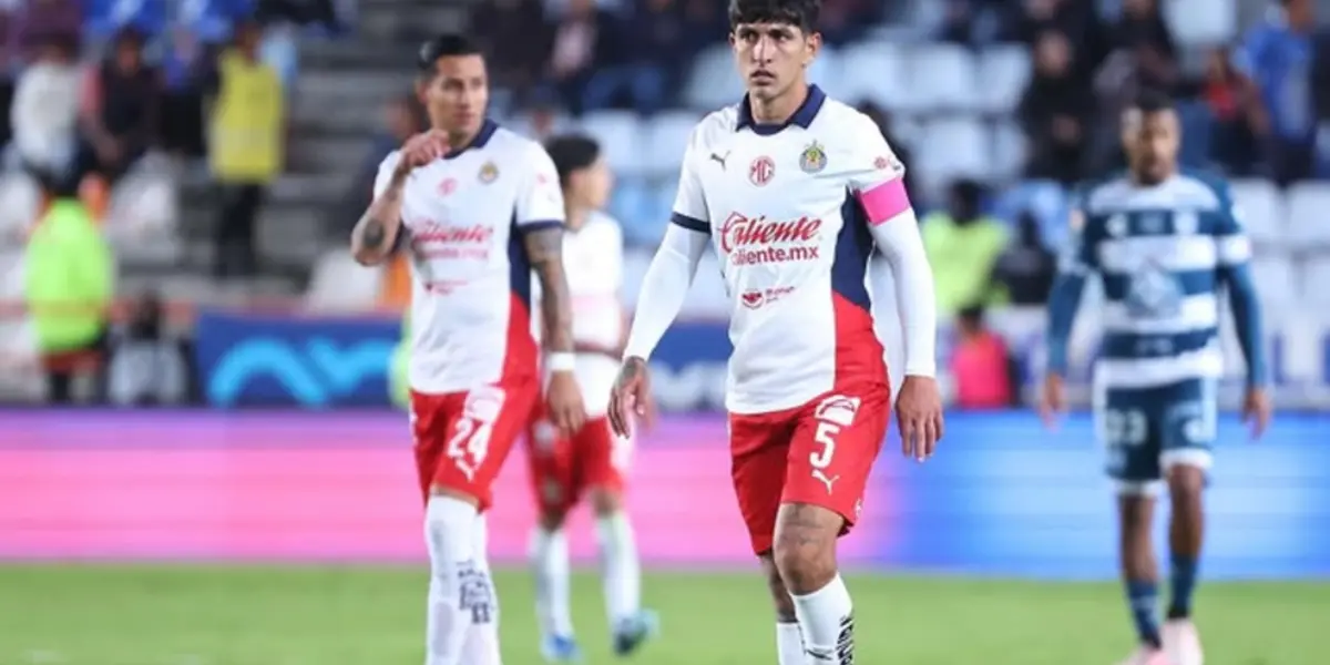 Pocho Guzmán tendría un pie y medio fuera de Chivas | Foto: IG @pochoguzman95