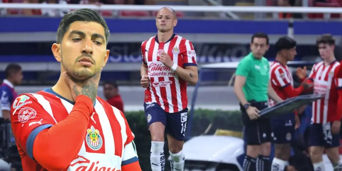 Pocho y Chicharito en partido con Chivas/FOtO: X Chivas