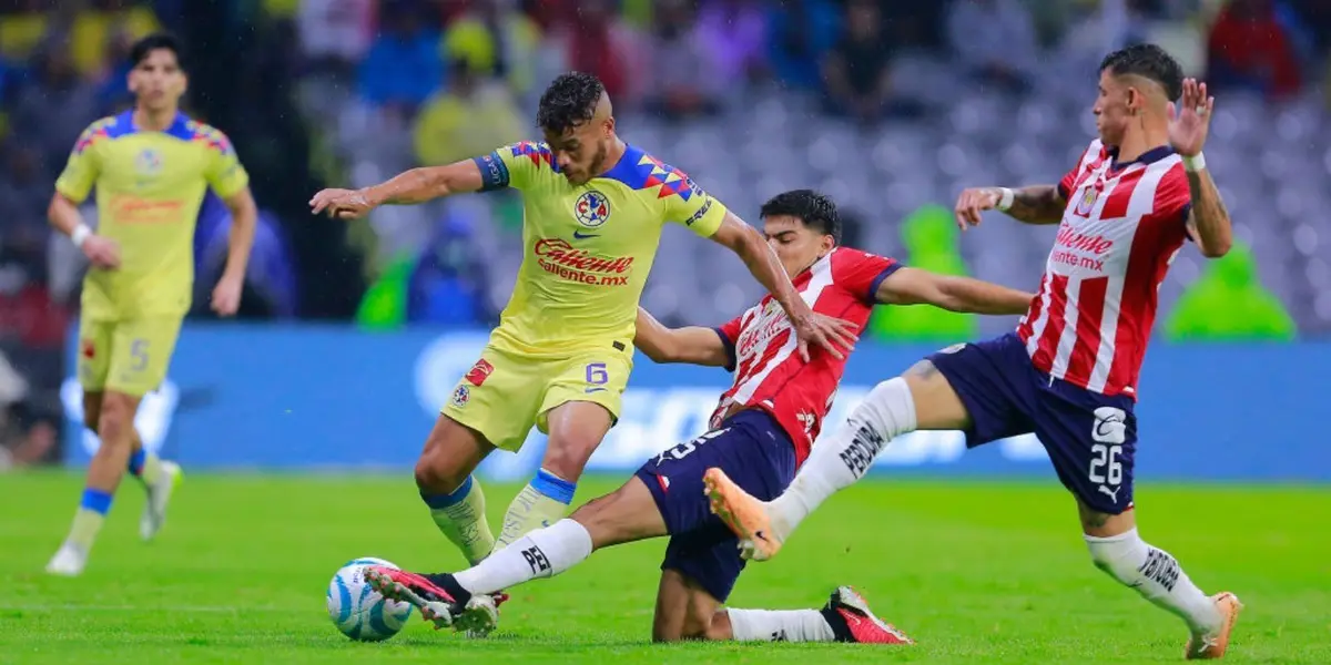 Por medio de redes sociales circula un video del jugador del América burlándose del triunfo ante Chivas, Cruz Azul y Pumas