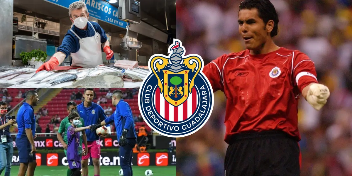 Pudo convertirse en el nuevo Oswaldo Sánchez, pero le temblaron las manos y ahora vende pescado.