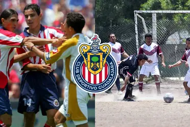 Pudo ser una gran figura en Chivas, pero acabó arruinando su carrera y ya ni en la talacha juega.