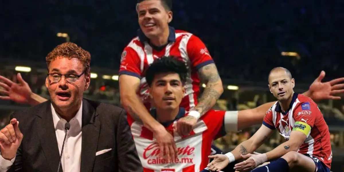 Que ni con Chicharito podrán ser campeones, la tremenda aseveración de David Faitelson sobre Chivas