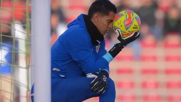 Rangel en calentamiento. Foto: Imago