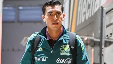 Rangel en llegada a partido. Foto: Mediotiempo