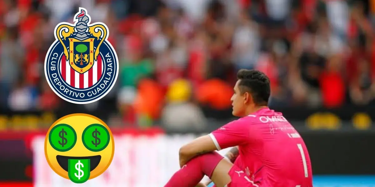 Raúl Gudiño salió de Chivas pues quería un considerablemente aumento salarial.