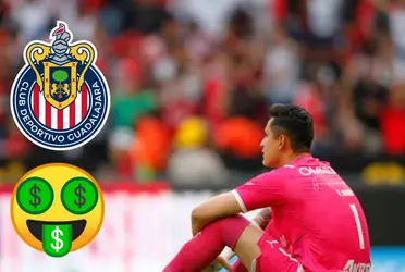 Raúl Gudiño salió de Chivas pues quería un considerablemente aumento salarial.