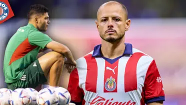 Raúl Jiménez y Chicharito (Fuente: MEXSPORT)