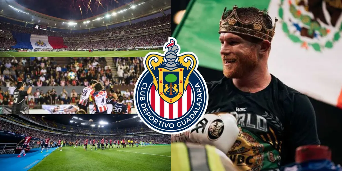 Revelan dónde tendría que jugar Chivas la liguilla a causa de la pelea de Saúl Álvarez en el Estadio Akron.