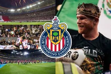Revelan dónde tendría que jugar Chivas la liguilla a causa de la pelea de Saúl Álvarez en el Estadio Akron.