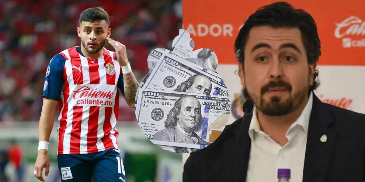 Revelan la cifra que Chivas pediría por dejar salir a Alexis Vega.