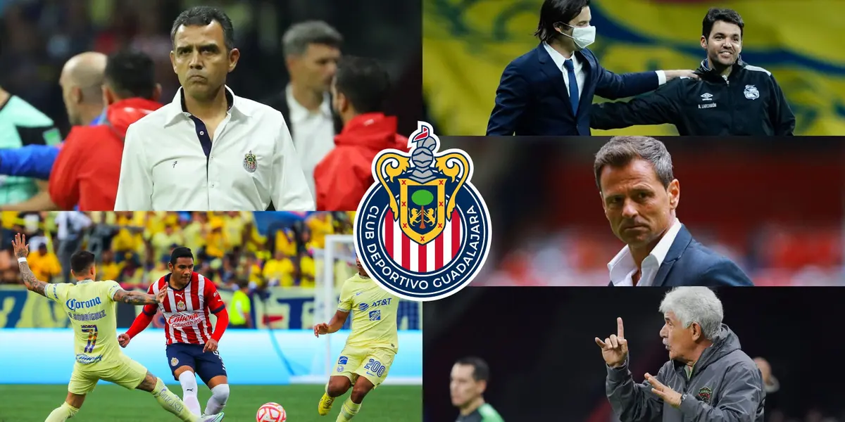 Ricardo Cadena sigue sin ganar en clásicos y pone en riesgo su renovación al frente de Chivas.