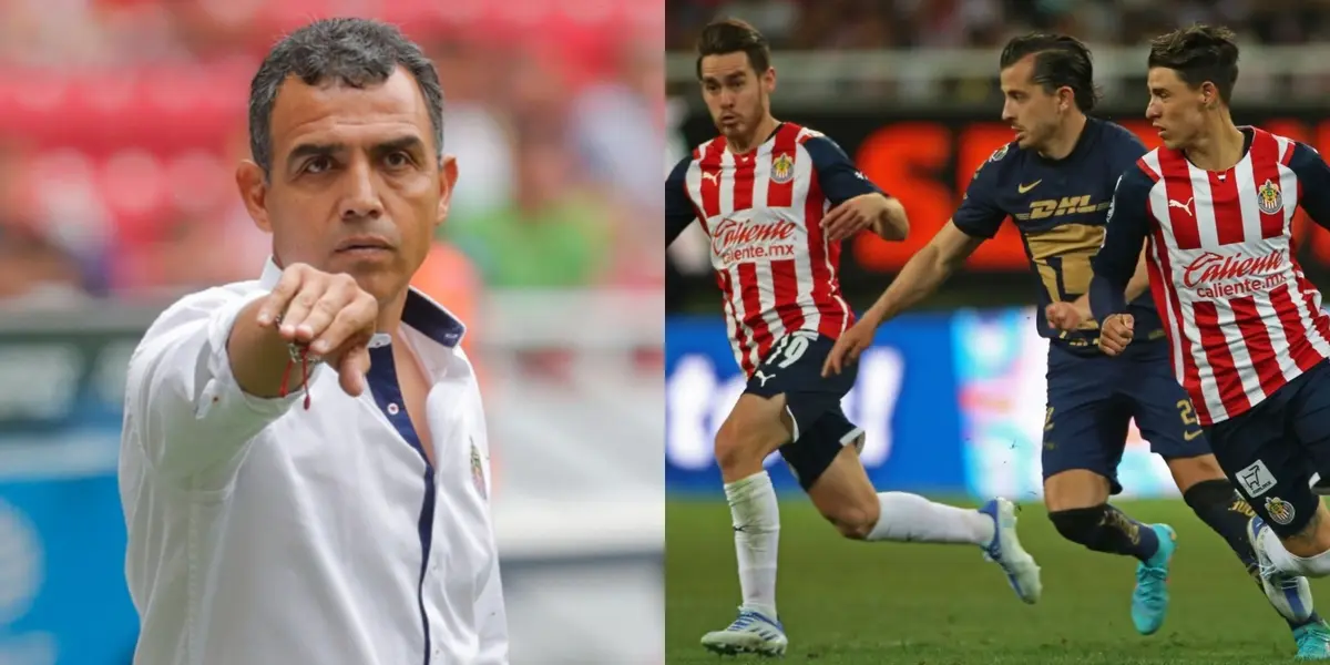 Ricardo Cadena ya tiene claro quienes no jugarían frente a Pumas.