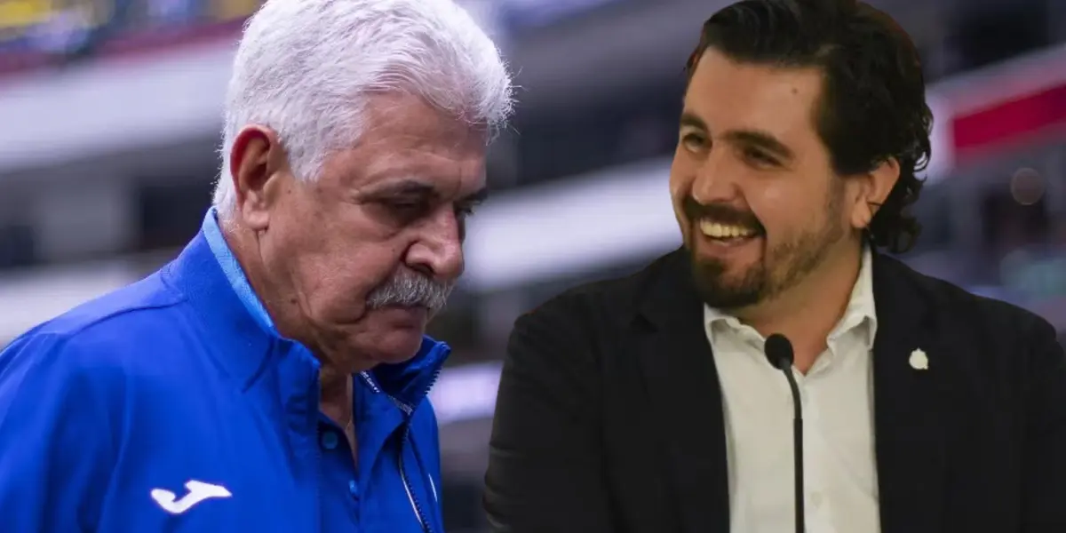 Ricardo Ferreti y Amaury Vergara (Foto tomada de: MexSport)