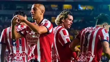 Roberto Alvarado festejando su gol sobre Tigres / FOTO YOUTUBE