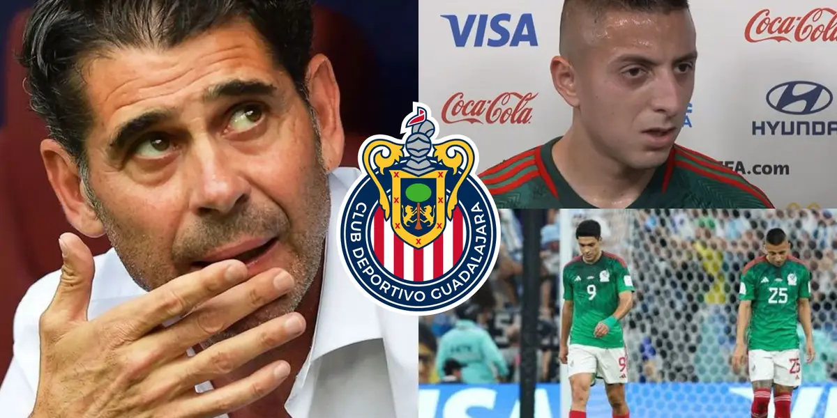 Roberto Alvarado podría salir de Chivas después de la copa del mundo tras su actuación frente a Argentina.