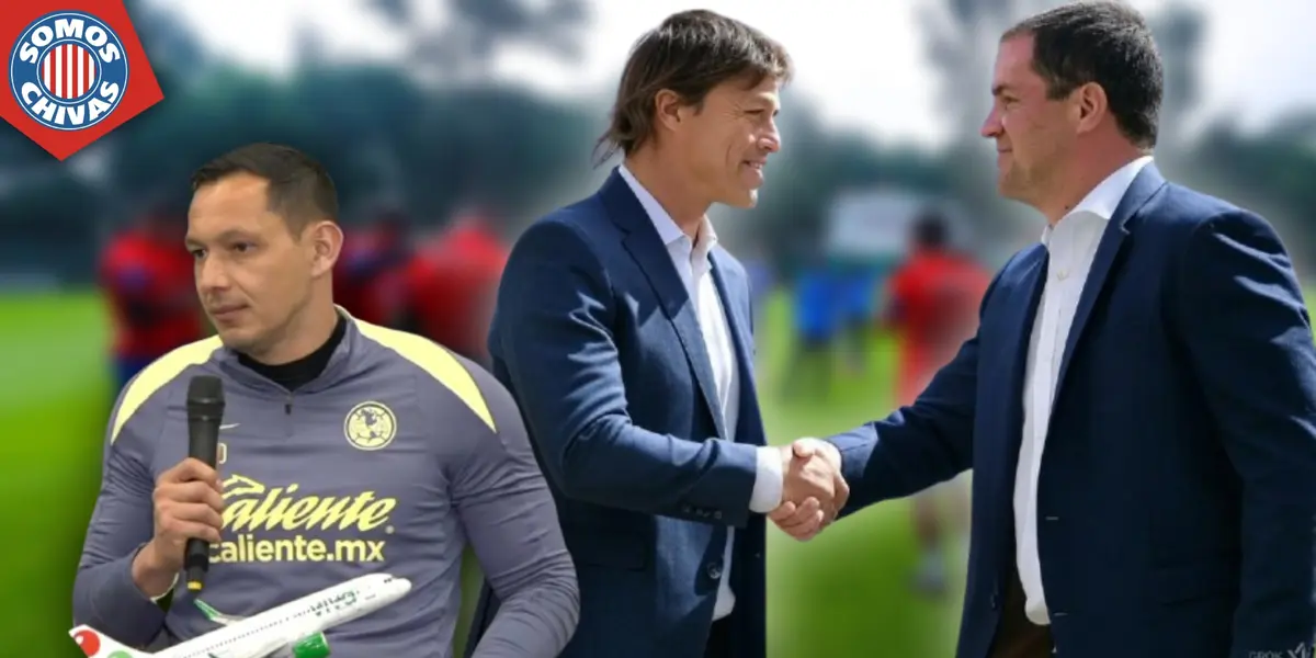 Rodolfo Cota, Matías Almeyda y Jardine (Fuente: MEXSPORT)