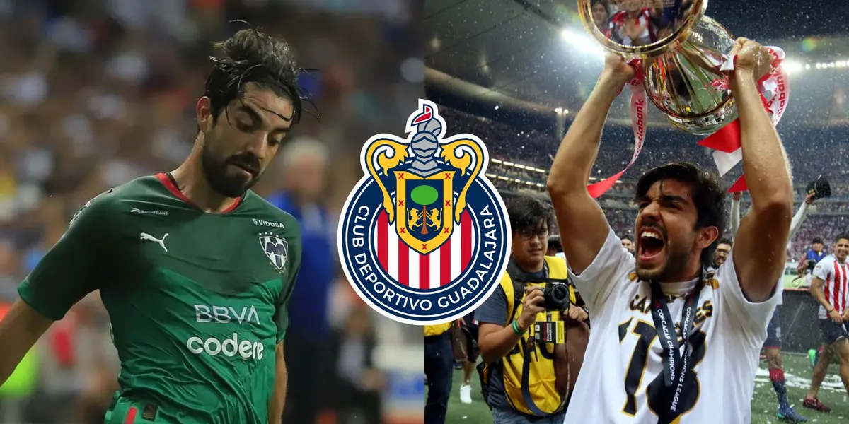 Rodolfo Pizarro termina su préstamo con Rayados y podría volver al Rebaño el siguiente torneo.