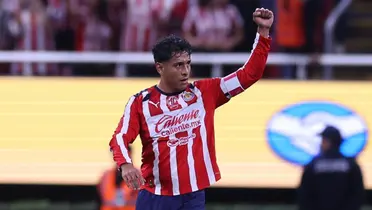 Romo celebrando. Foto: Chivas