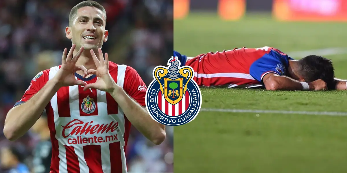 Santiago Ormeño tiene la pólvora seca y en pretemporada la está rompiendo con Chivas