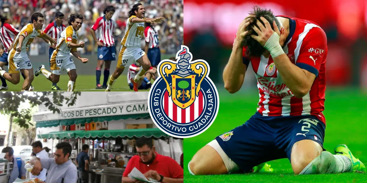 Se esperaba que fuese ídolo en Chivas, pero le costó un título al equipo y ahora vende tacos.