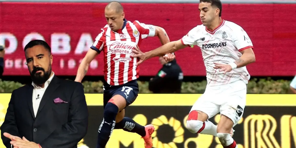 Se le fue con todo Chicharito, Álvaro Morales cambia de deporte a Javier Hernández
