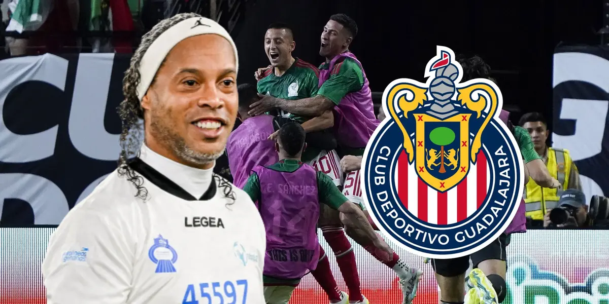 Se puso la camiseta de Chivas y fue campeón, hoy brilla con el Tri y gasta Ronaldinho lo admira.