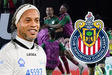 Se puso la camiseta de Chivas y fue campeón, hoy brilla con el Tri y gasta Ronaldinho lo admira.