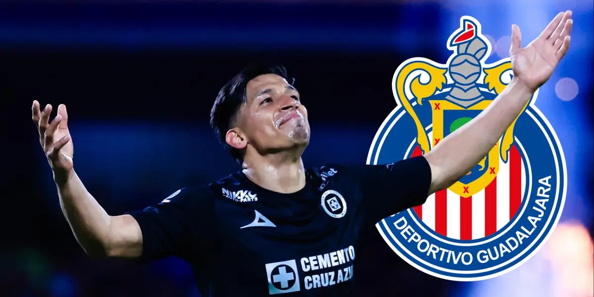 Sepúlveda celebrando. Foto: Cruz Azul