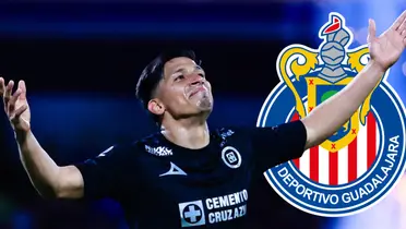 Sepúlveda celebrando. Foto: Cruz Azul