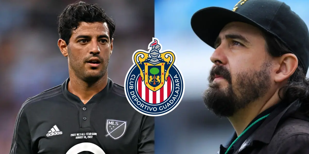 Si Amaury Vergara quiere aspirar a cosas grandes Chivas, solo tendría que hacer una cosa bien para traer a Carlos Vela.