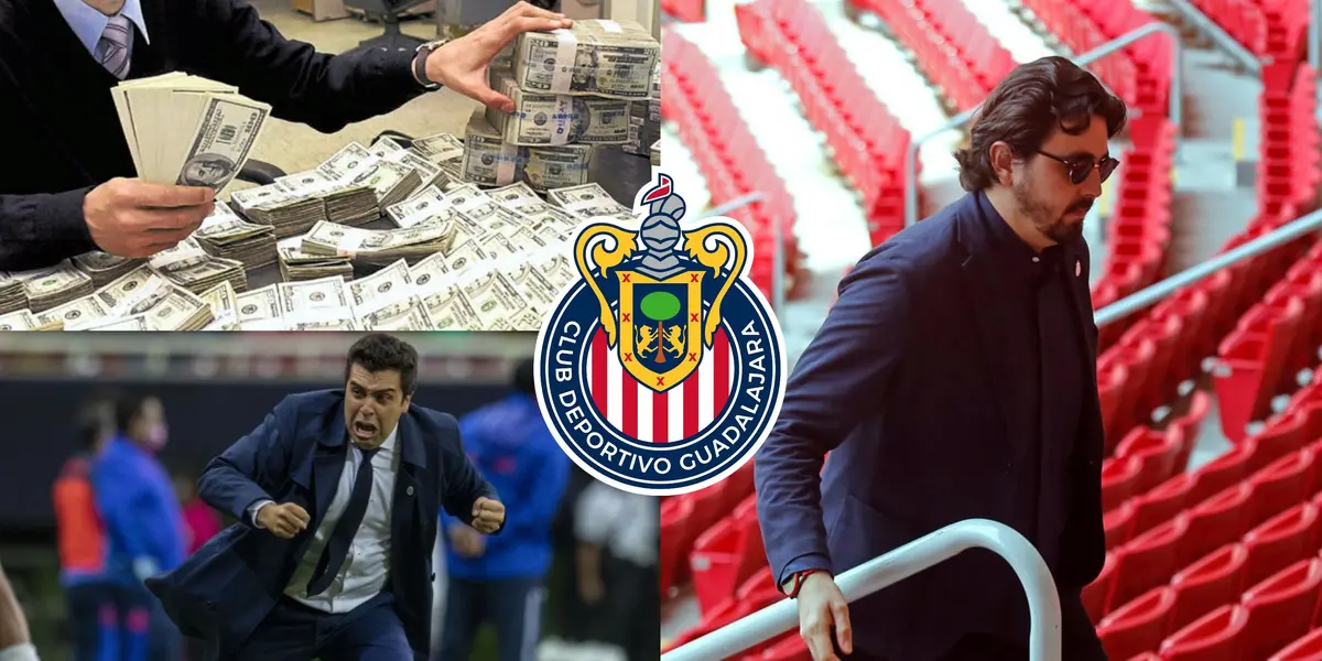 Si Chivas se ponen a la venta, sería uno de los principales interesados en comprar.