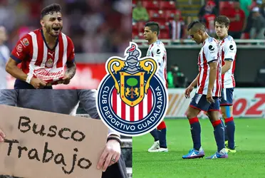 Su ego fue tan grande que no lo dejó triunfar en Chivas, hoy se quedó sin equipo.