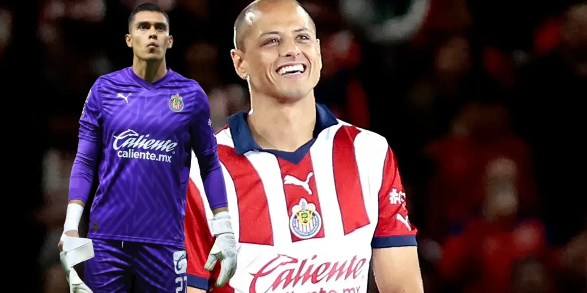 Tala Rangel en partido con Chivas y Chicharito en su presentación